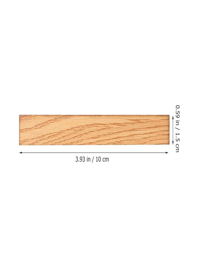 IMIKEYA 40pcs Miniature Dollhouse Flooring: 1:12 Scale Mini Floor Boards Doll House Floor Board DIY Miniature Dollhouse Wallpaper Dollhouse Flooring Peel and Stick for Dollhouse Accessories - Image 3